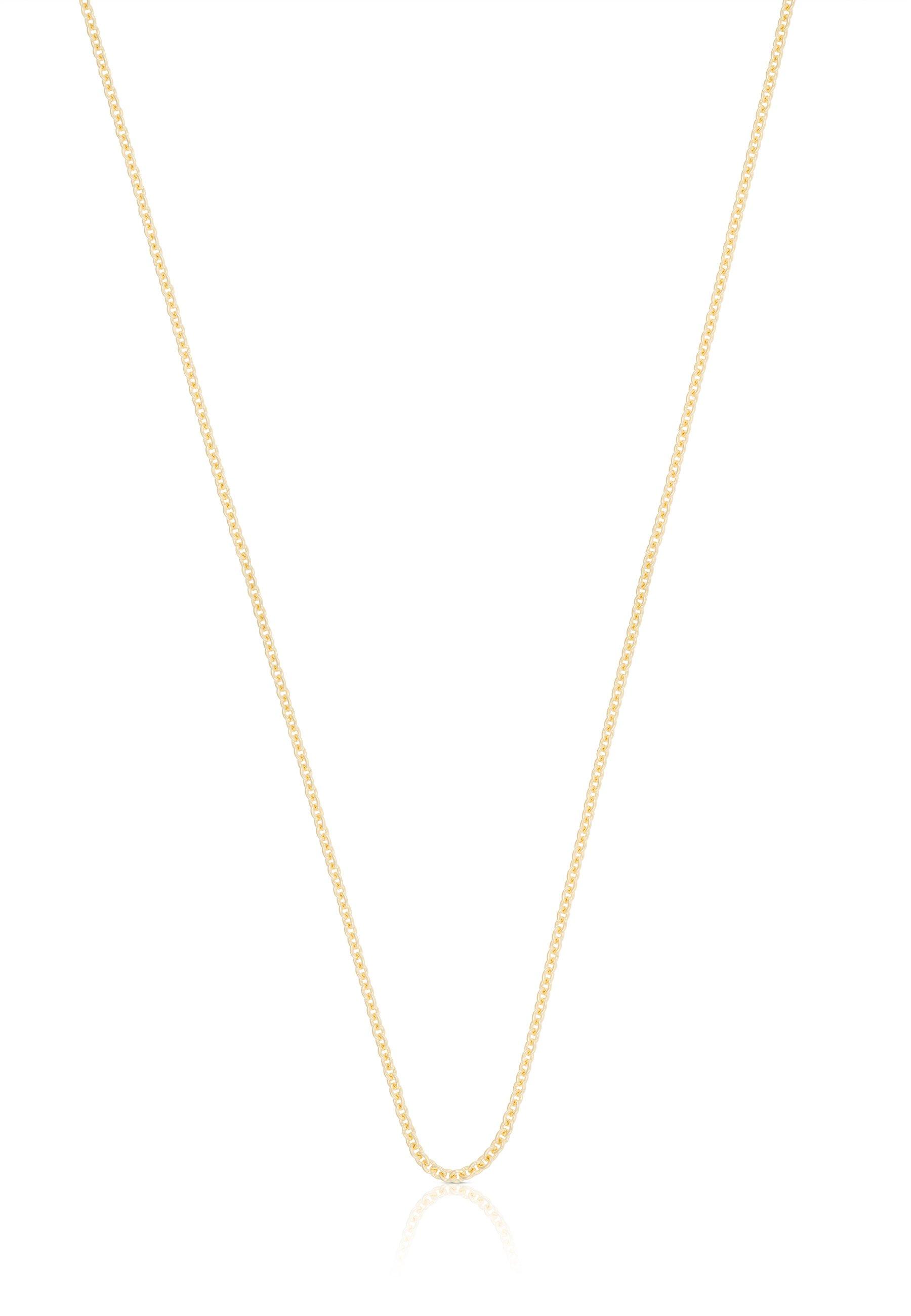 MUAU Schmuck  Collier Rundanker Gelbgold 750, 1.3mm, 42cm 