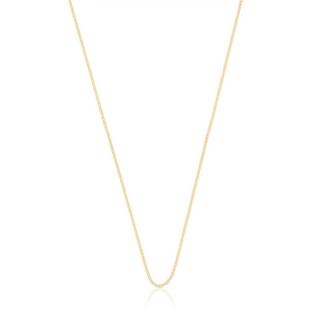 MUAU Schmuck  Collier Rundanker Gelbgold 750, 1.3mm, 42cm 