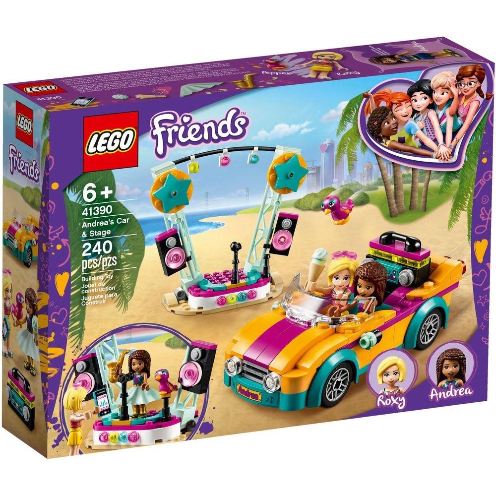 Image of LEGO Friends Andreas Bühne und Auto 41390
