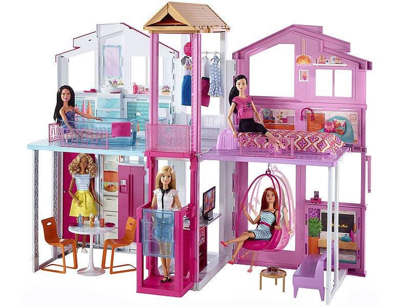 Barbie  Puppenhaus 3-Etagen Stadthaus 