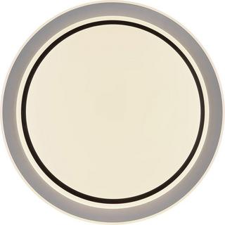 mutoni Plafonnier Foppa métal blanc mat LED  