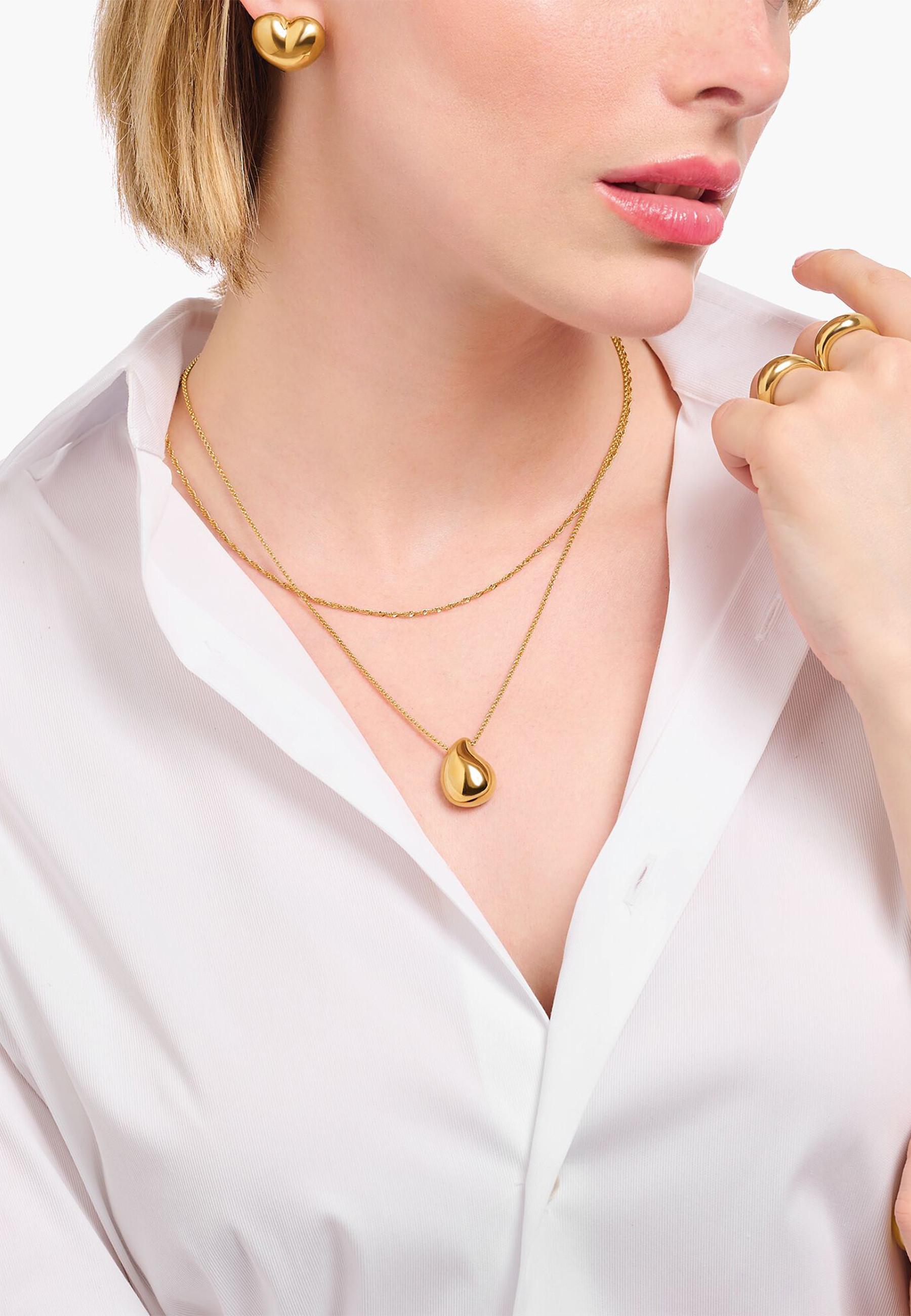 Thomas Sabo  Halskette Organic Drop-Shaped 