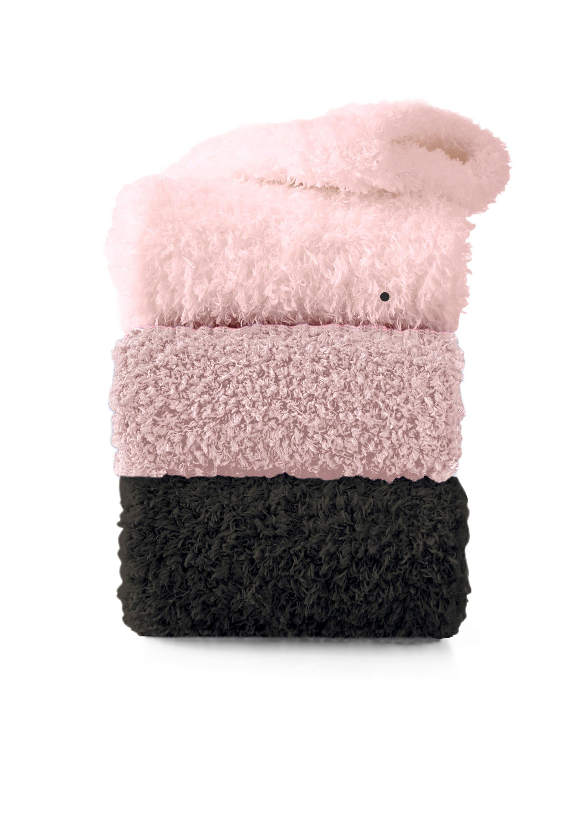 Image of Kuschelweiche Thermolactyl-bettsocken. Damen Rosa 36-38