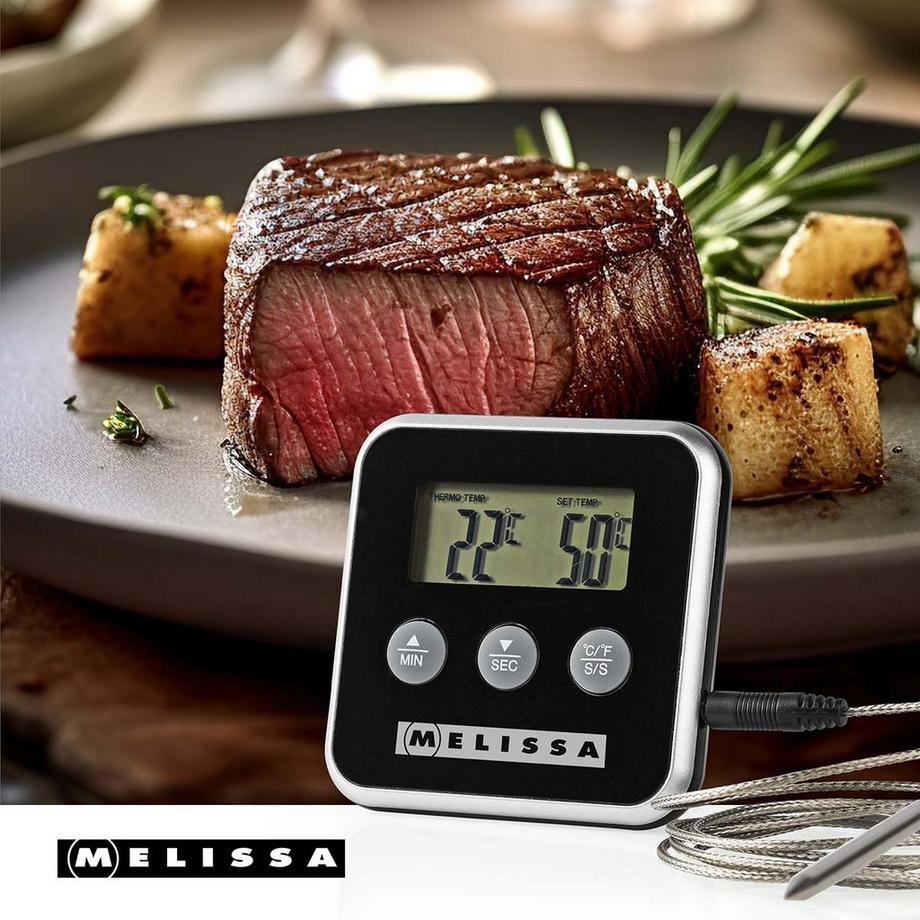 melissa  Digitaler Fleischthermometer-Timer 