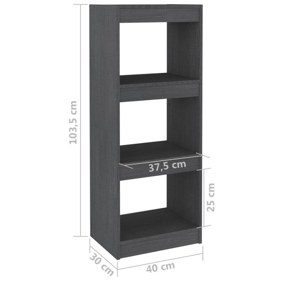 VidaXL Bücherregal kiefernholz  