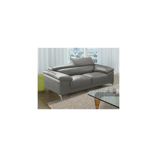 Vente-unique Couchgarnitur Leder 3+2 SOLANGE  