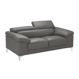 Vente-unique Couchgarnitur Leder 3+2 SOLANGE  