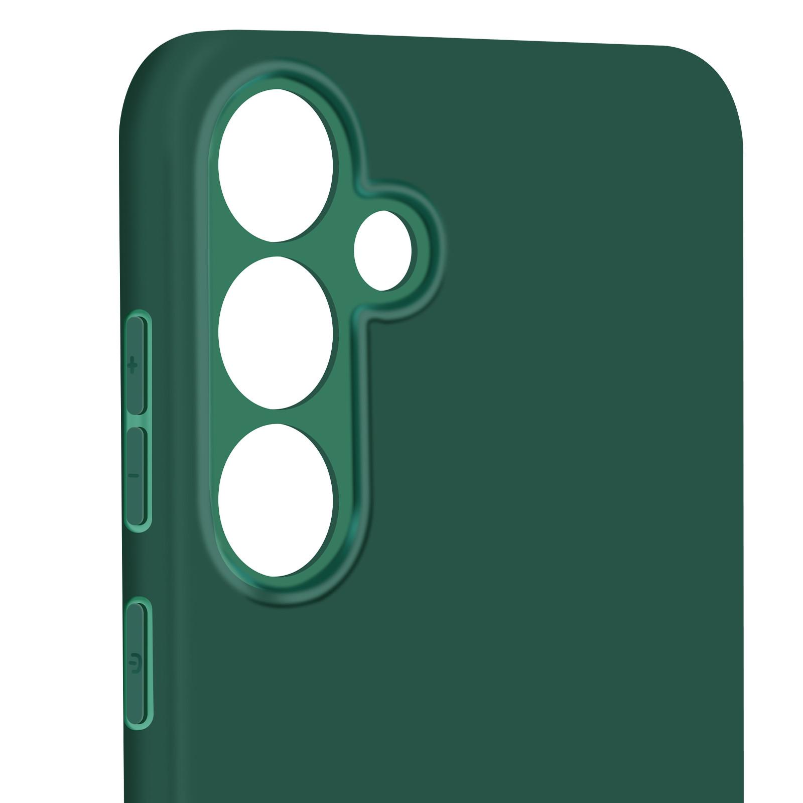 Avizar  Coque Vert Mat Samsung Galaxy S24 