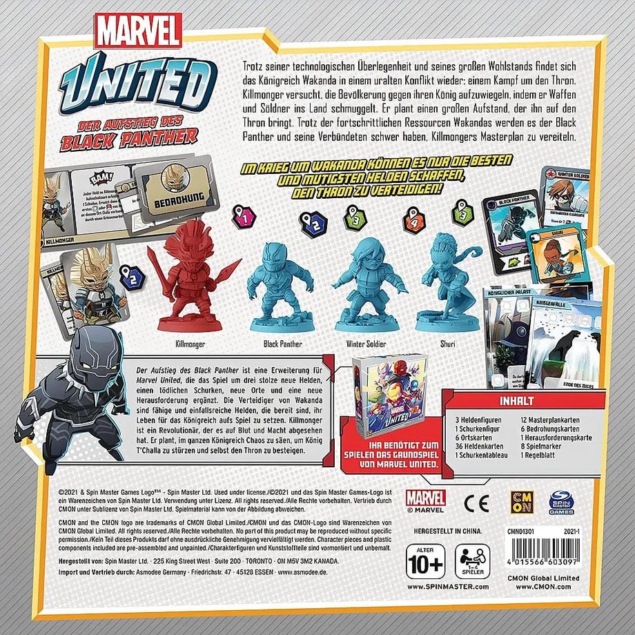 Unknown  Marvel United – Extension L'Avènement de Black Panther 
