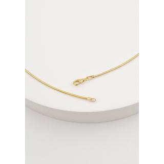 MUAU Schmuck  Collier Tonda Gelbgold 750, 1.4mm, 45cm 