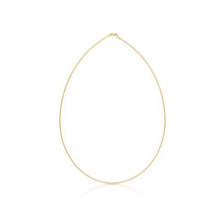 MUAU Schmuck  Collier Tonda Gelbgold 750, 1.4mm, 45cm 