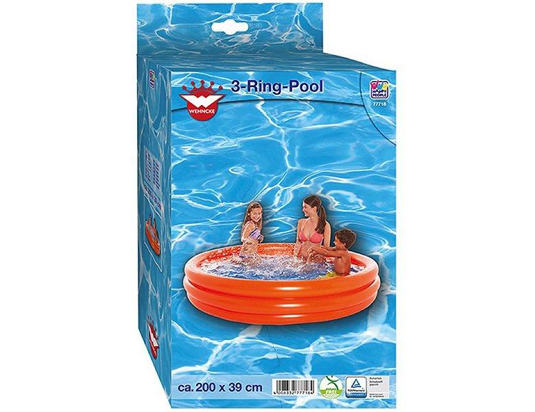 Happy People  Pool 3-Ring Uni (200cm) 