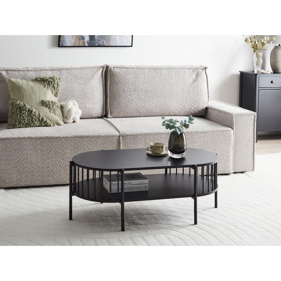 Beliani Couchtisch aus MDF-Platte Retro OREANA  