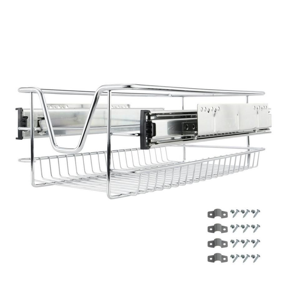 Arebos  Teleskop Schublade Küchenschublade Korbauszug Schrankauszug Küchenschrank 