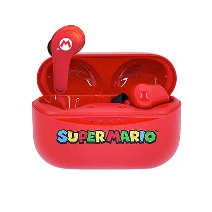 OTL  OTL Technologies Super Mario Kopfhörer Kabellos im Ohr AnrufeMusik Bluetooth Rot 
