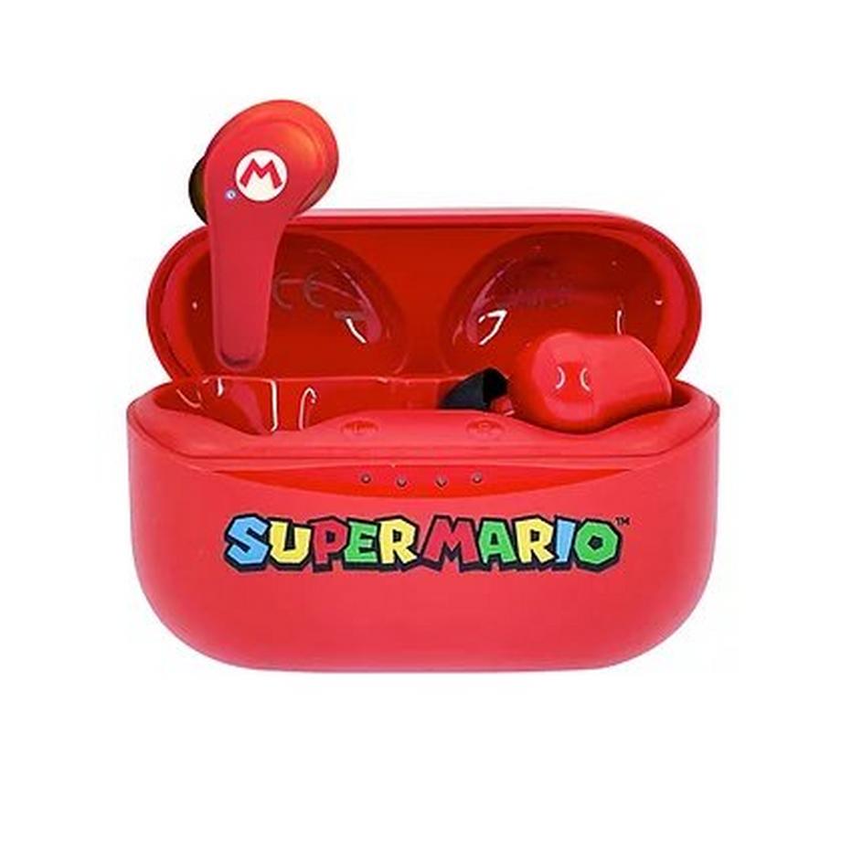 OTL  OTL Technologies Super Mario Écouteurs Sans fil Ecouteurs Appels/Musique Bluetooth Rouge 