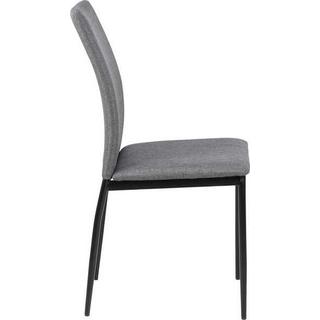 mutoni Chaise de salle à manger Slim Grey  