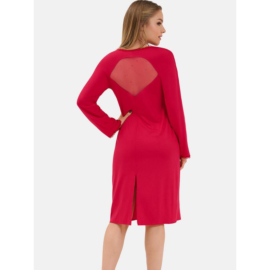 Lisca Sympathy Chemise de Nuit Manches Longues  