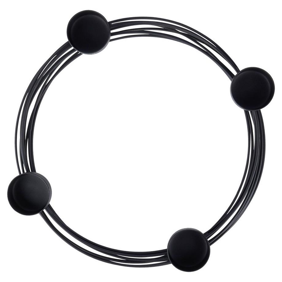 Northio  Kerzenständer aus Metall für vier Teelichter 