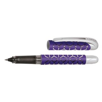 ONLINE Rollerball College 0.7mm 12522/3D Black/Purple Style Silver