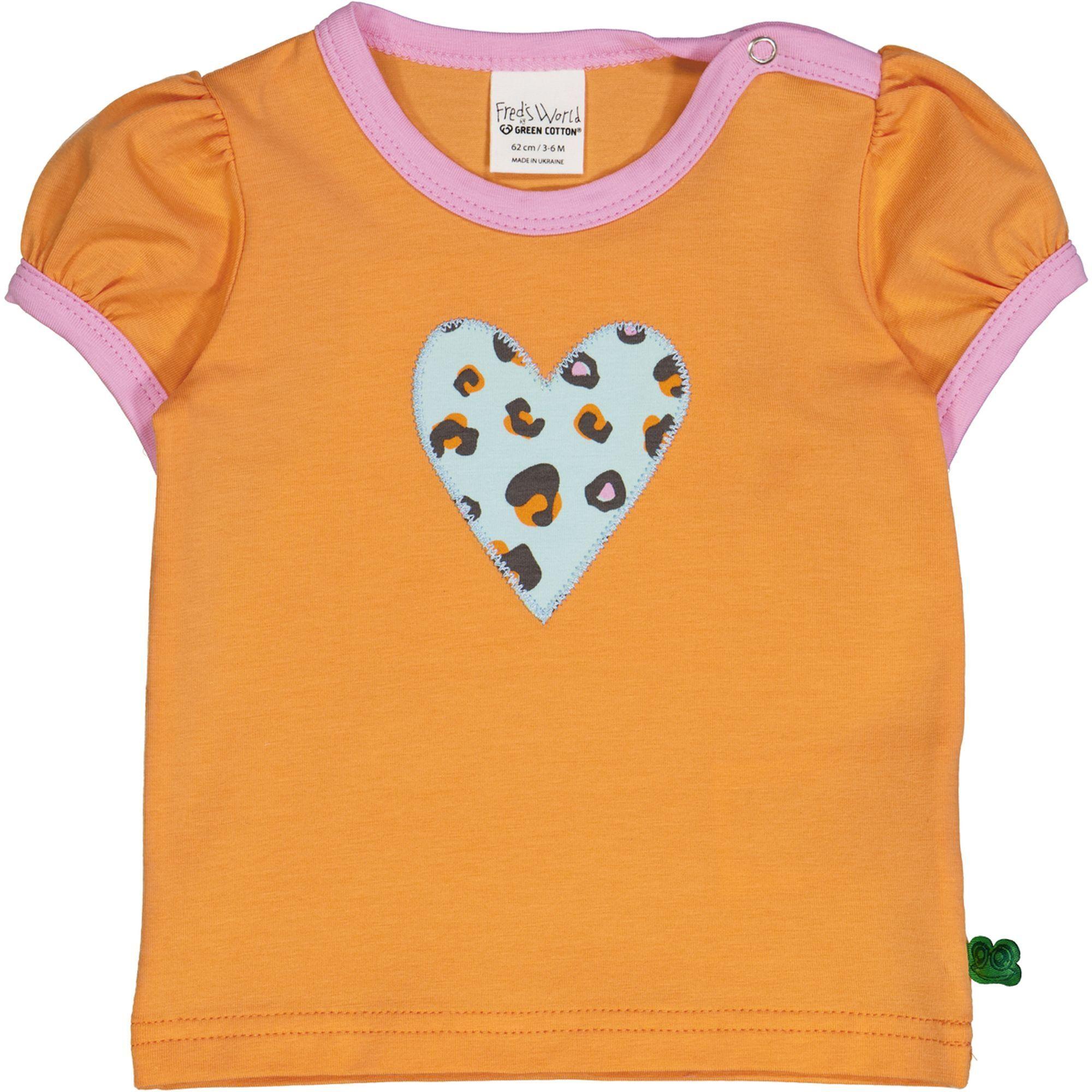 Image of Babyshirt Unisex Mandarine 74-80
