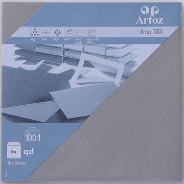 ARTOZ Couverts 1001 160x160mm 100g, graphit 5 Stück