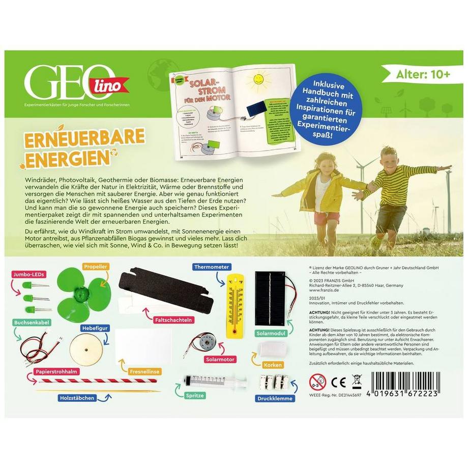 FRANZIS  GEOlino Erneuerbare Energien 