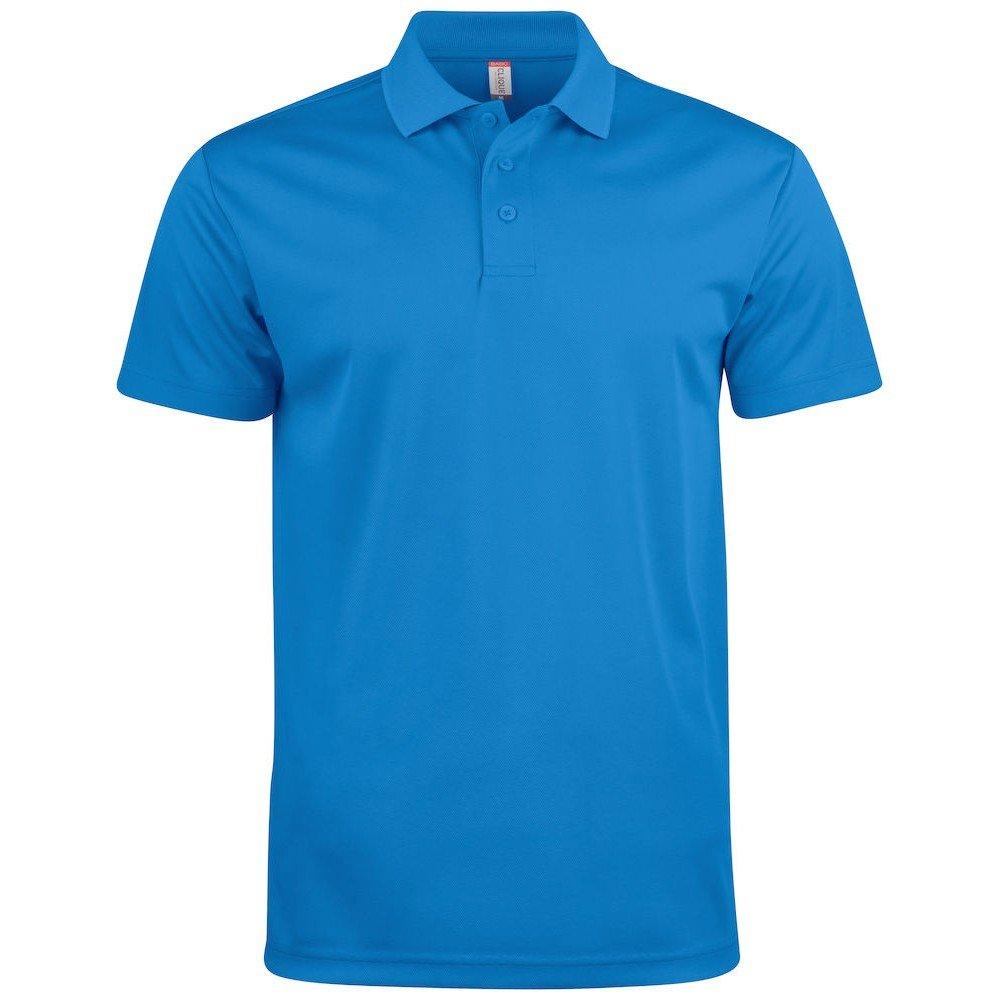 Image of Basic Active Poloshirt Damen Königsblau 3XL