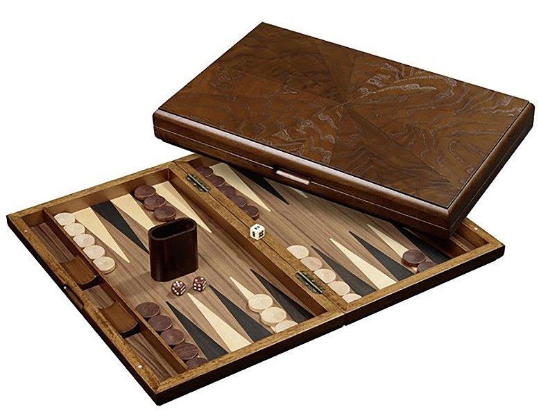 Image of Spiele Backgammon - Rinia - gross - Magnetverschluss