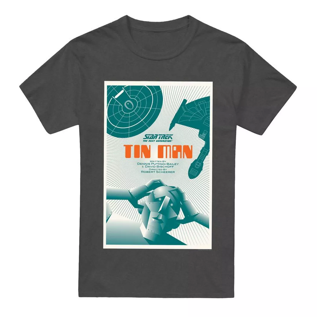 Star Trek - The Next Generation Season 3 Episode 20 TShirt, für Damen, Charcoal Black, Größe XL