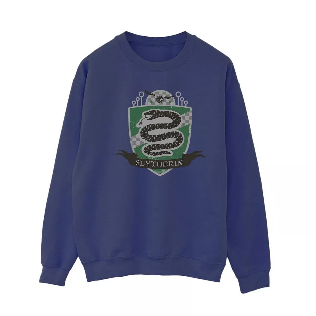 HARRY-POTTER - Slytherin Sweatshirt, für Damen, Marine, Größe S
