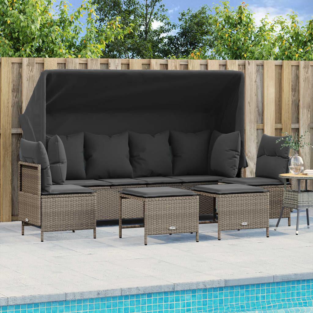 VidaXL Garten sofagarnitur poly-rattan  