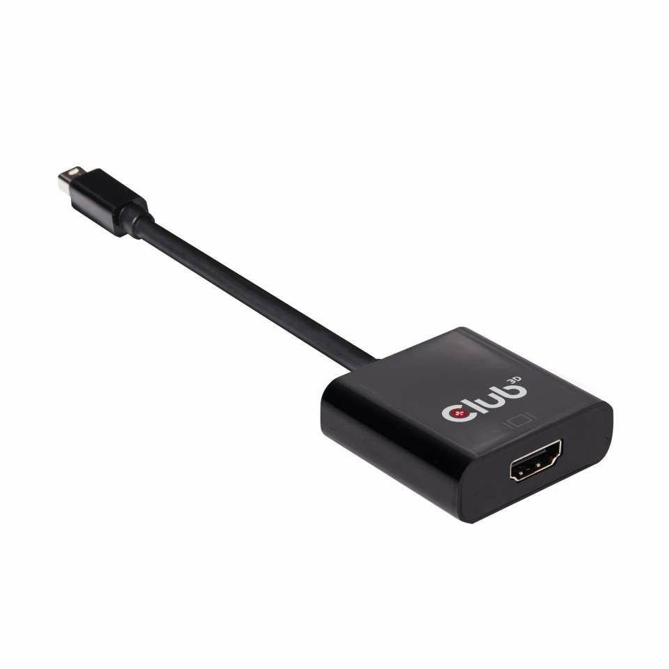 Image of CLUB3D Mini DisplayPort 1.2 auf HDMI 2.0 UHD Aktiver Adapter