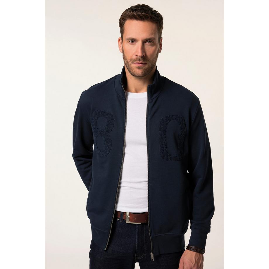 JP1880 Veste en Molleton Col Montant Flocage  