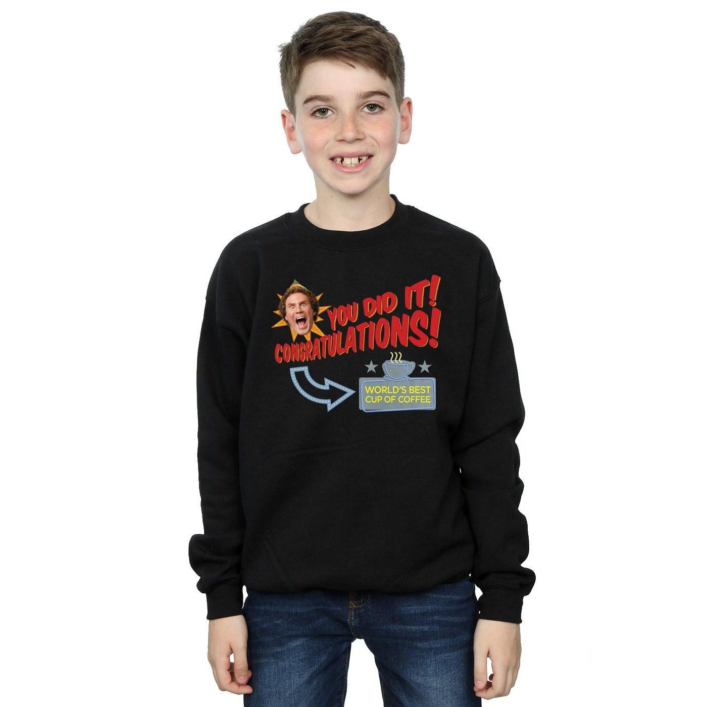 Elf  World's Best Coffee Sweatshirt 