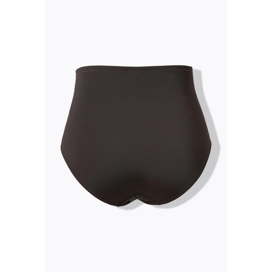 Ulla Popken Culotte gainante taille haute empiècement Jacquard  