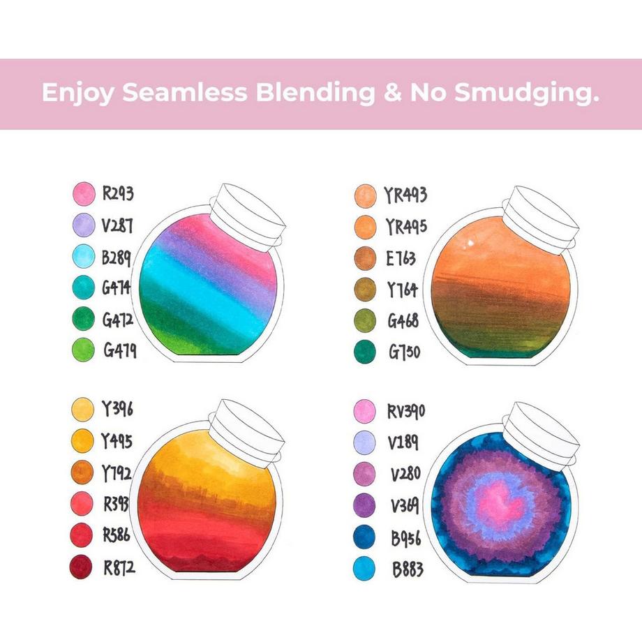 Ohuhu  Kaala Marqueurs d'art (60 pcs) pour illustrations manga 