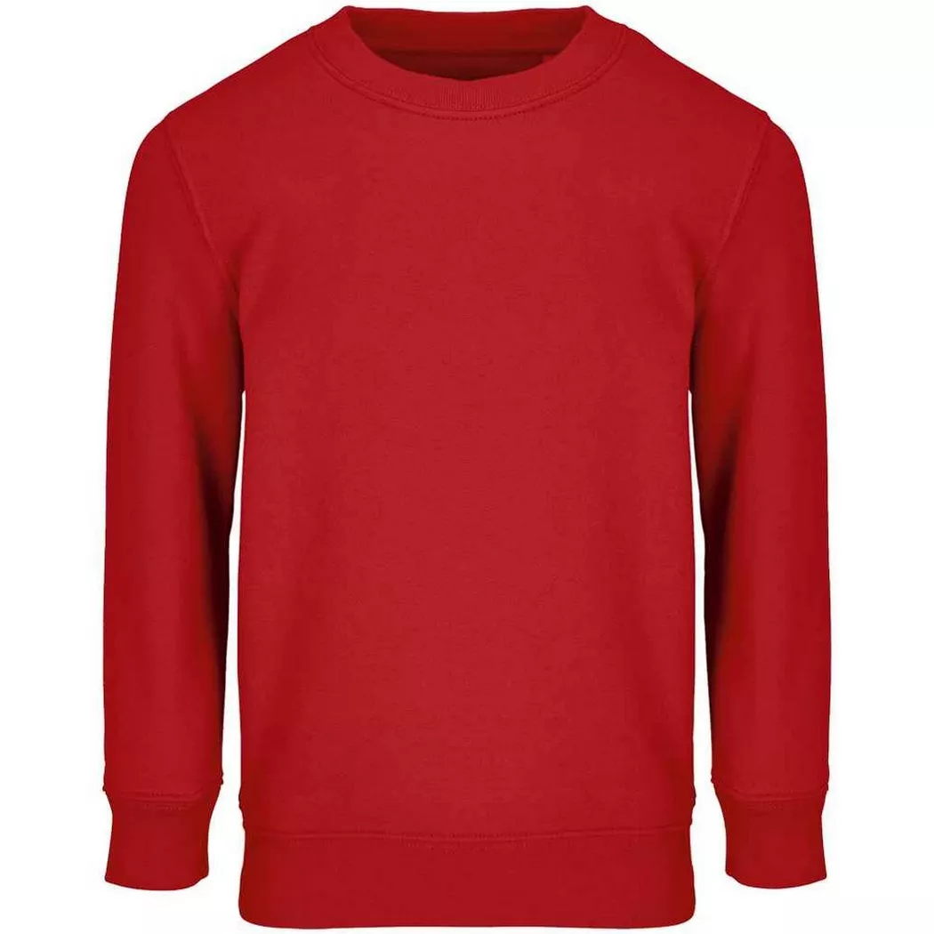 SOLS - Columbia Sweatshirt, 152, Rot Bunt