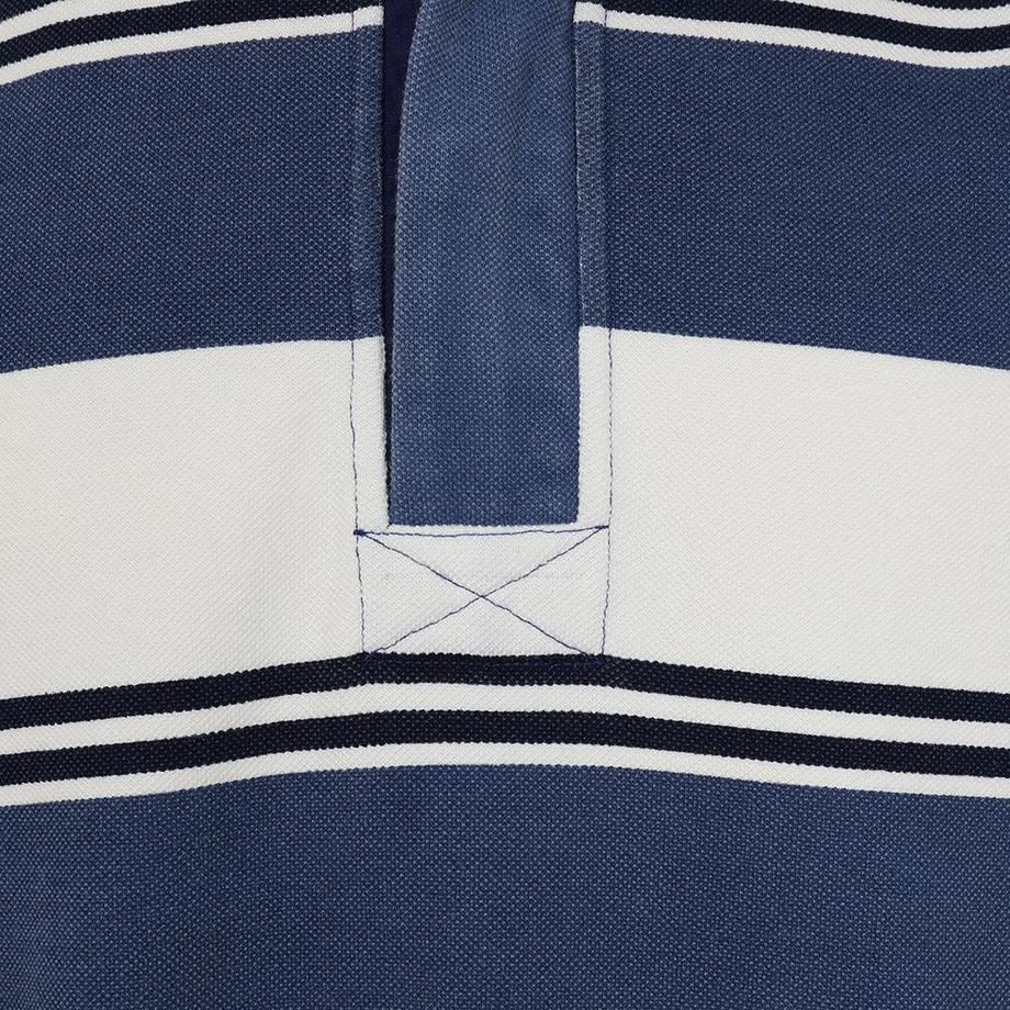 Lazy Jacks Piqué Gestreiftes Sweatshirt  