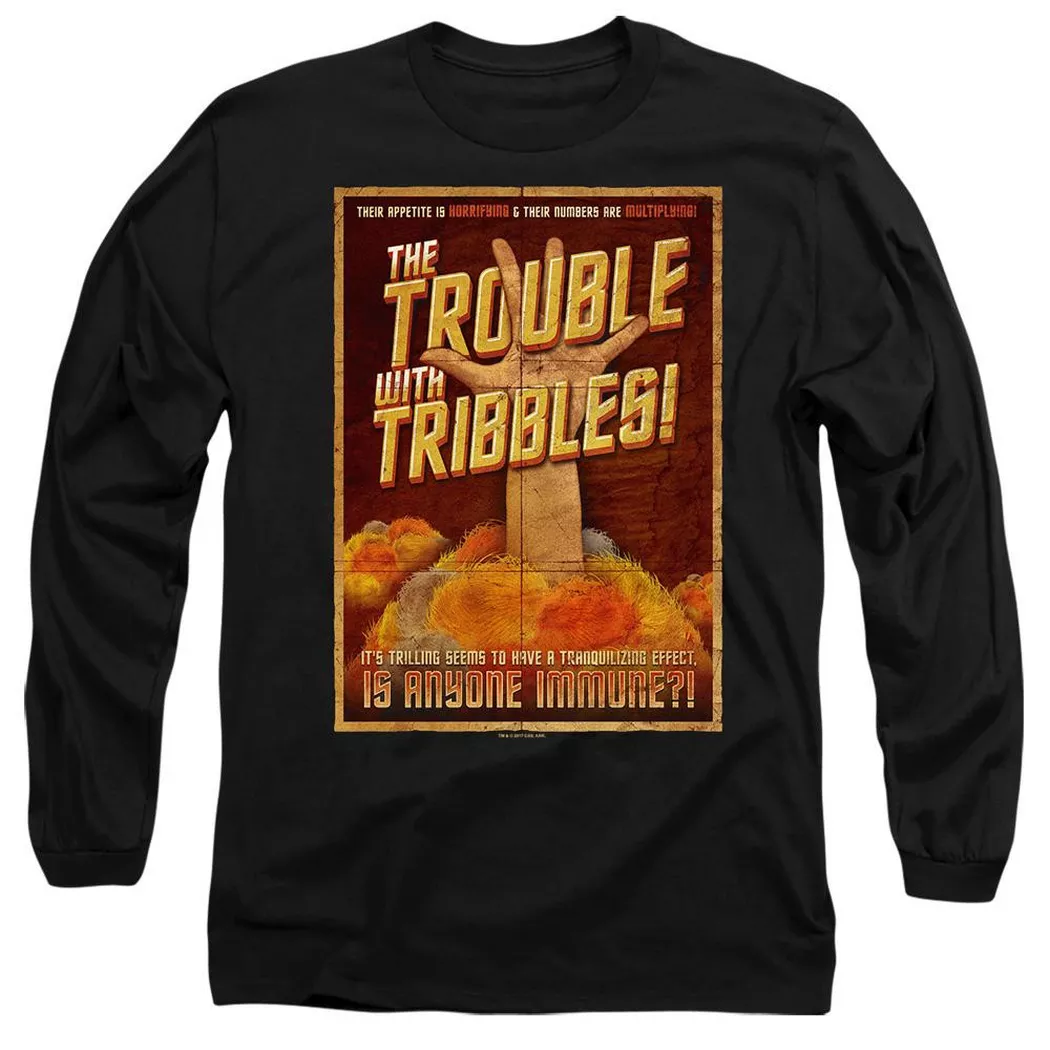 Star Trek - Tribbles: The Movie TShirt, für Damen, Schwarz, Größe S