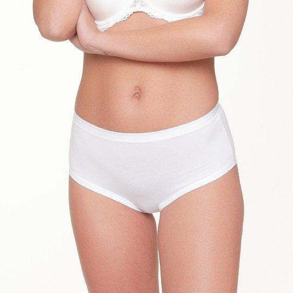 Image of Pack Maxi Slip Damen Weiss Bunt S