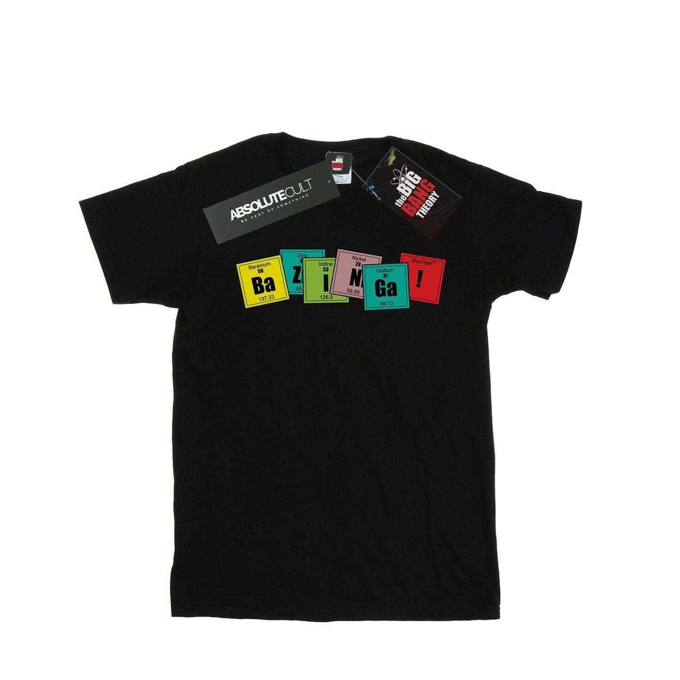 Image of Bazinga Elements Tshirt Herren Schwarz 4XL