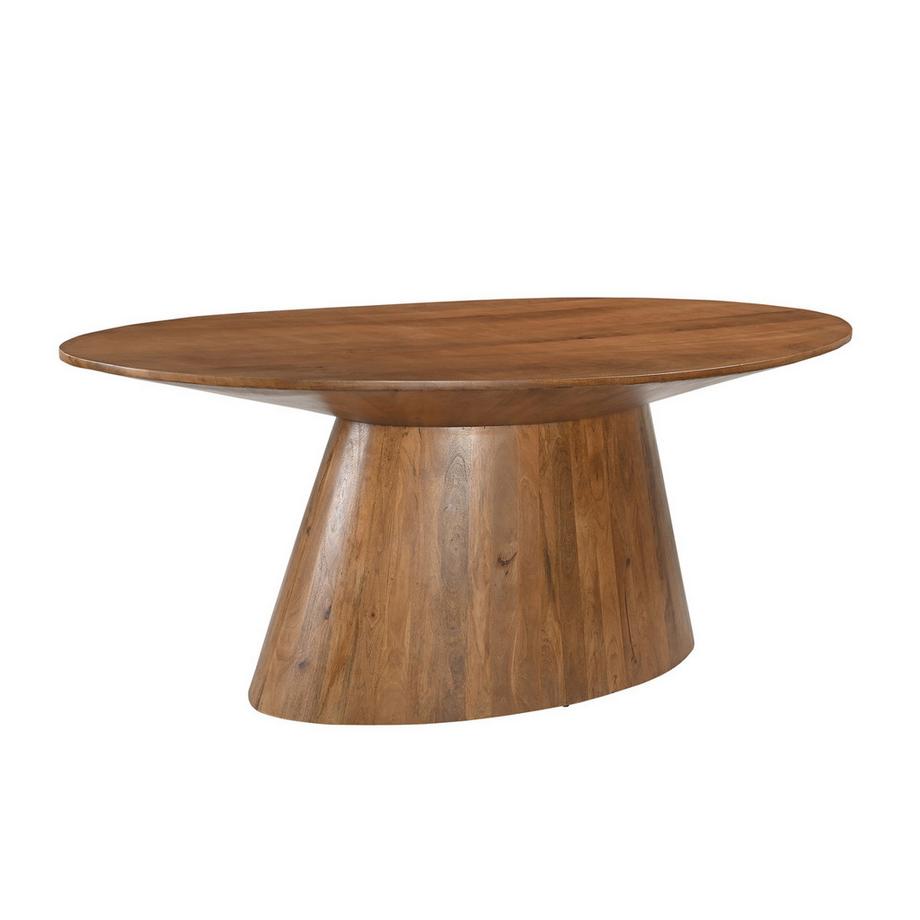 mutoni Table de salle à manger Luminia nature 210x100  