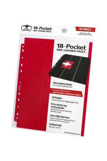 Ultimate Guard  Ultimate Guard 18-Pocket Pages Side-Loading Rot (10) 