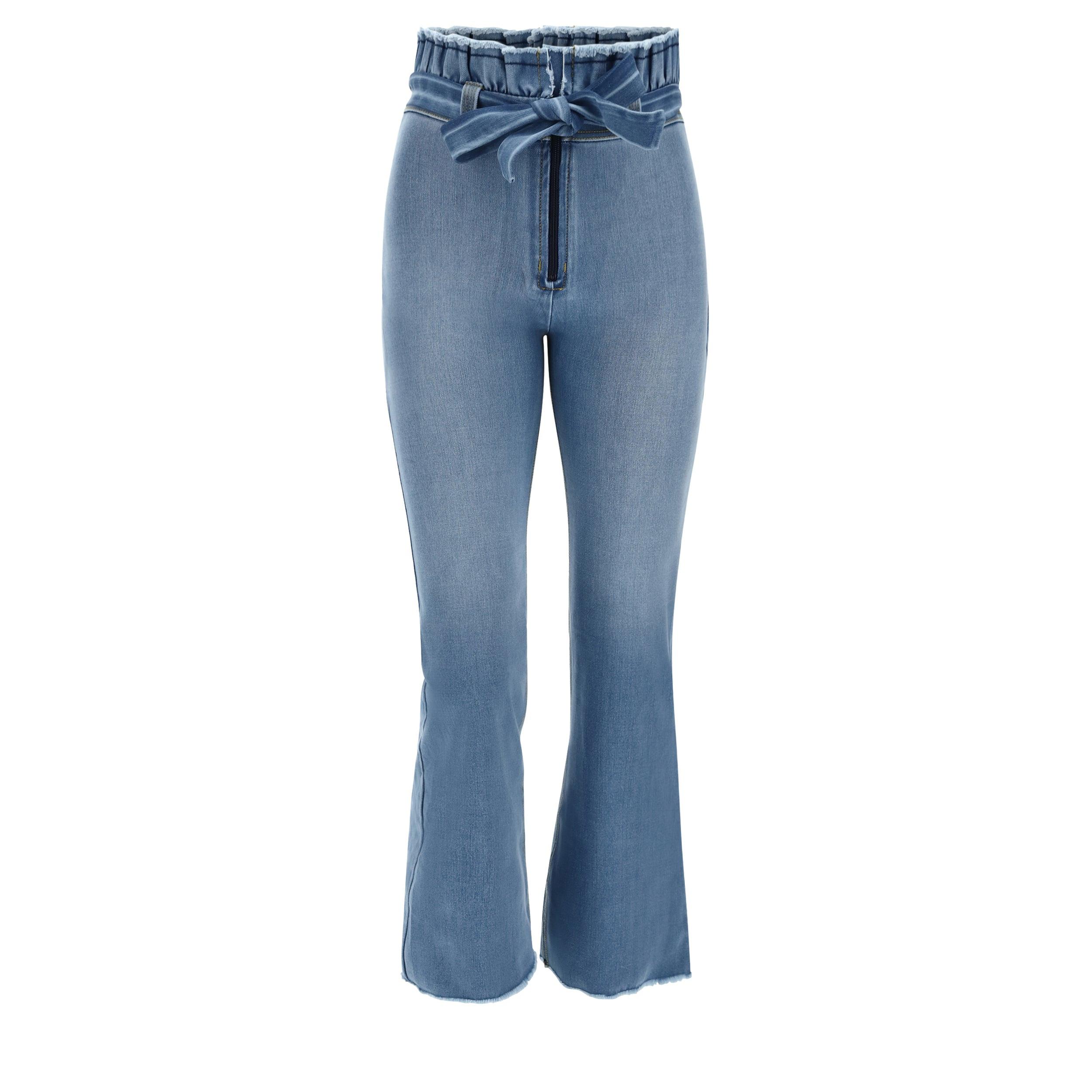Image of Wr.up® Snug Shaping Pants Damen Blau Denim L