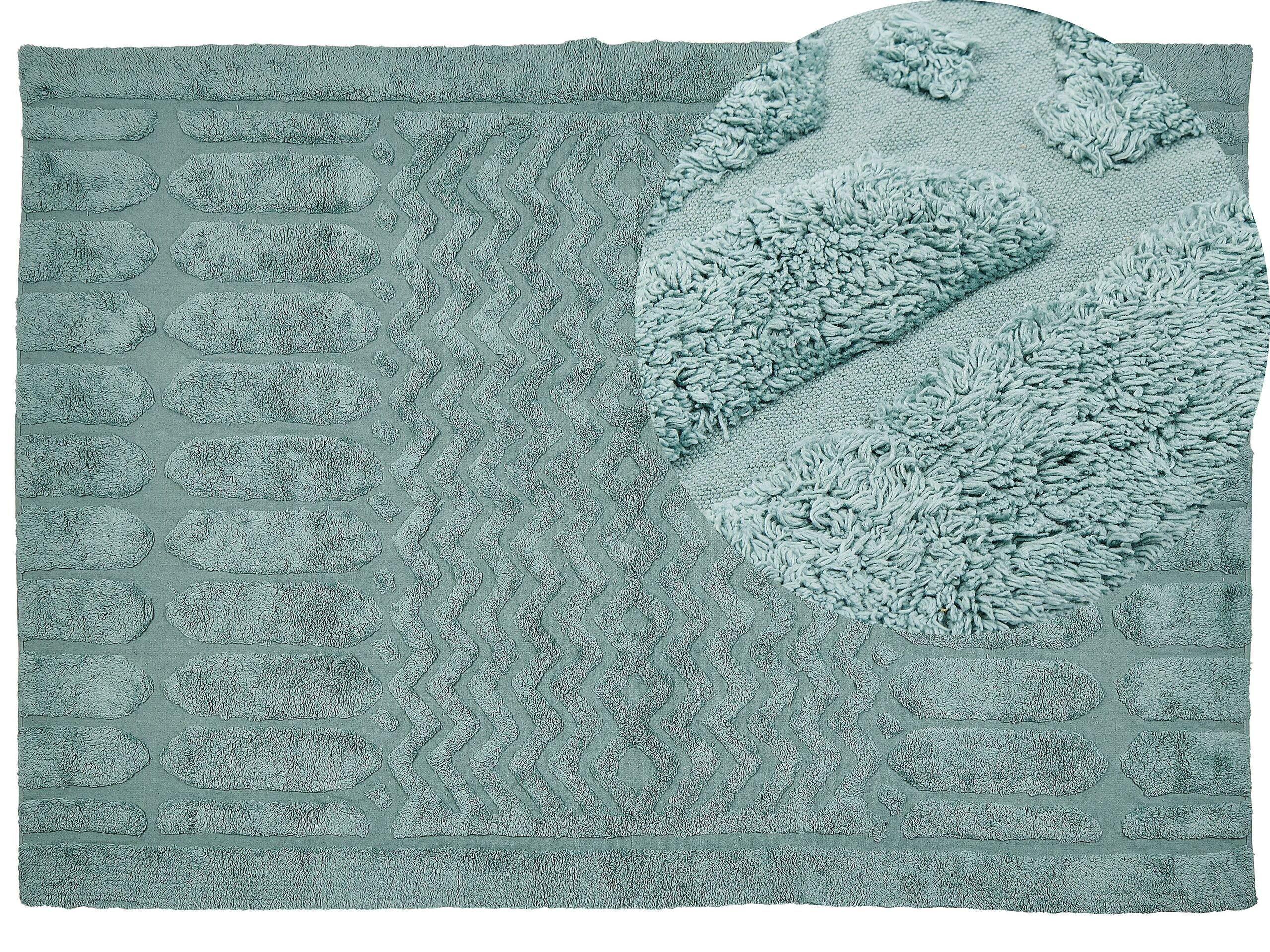 Beliani Tapis en Coton Boho SIRNAK  