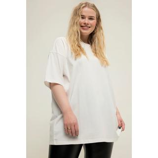 Studio Untold  T-shirt oversize, col rond, grand imprimé dans le dos 