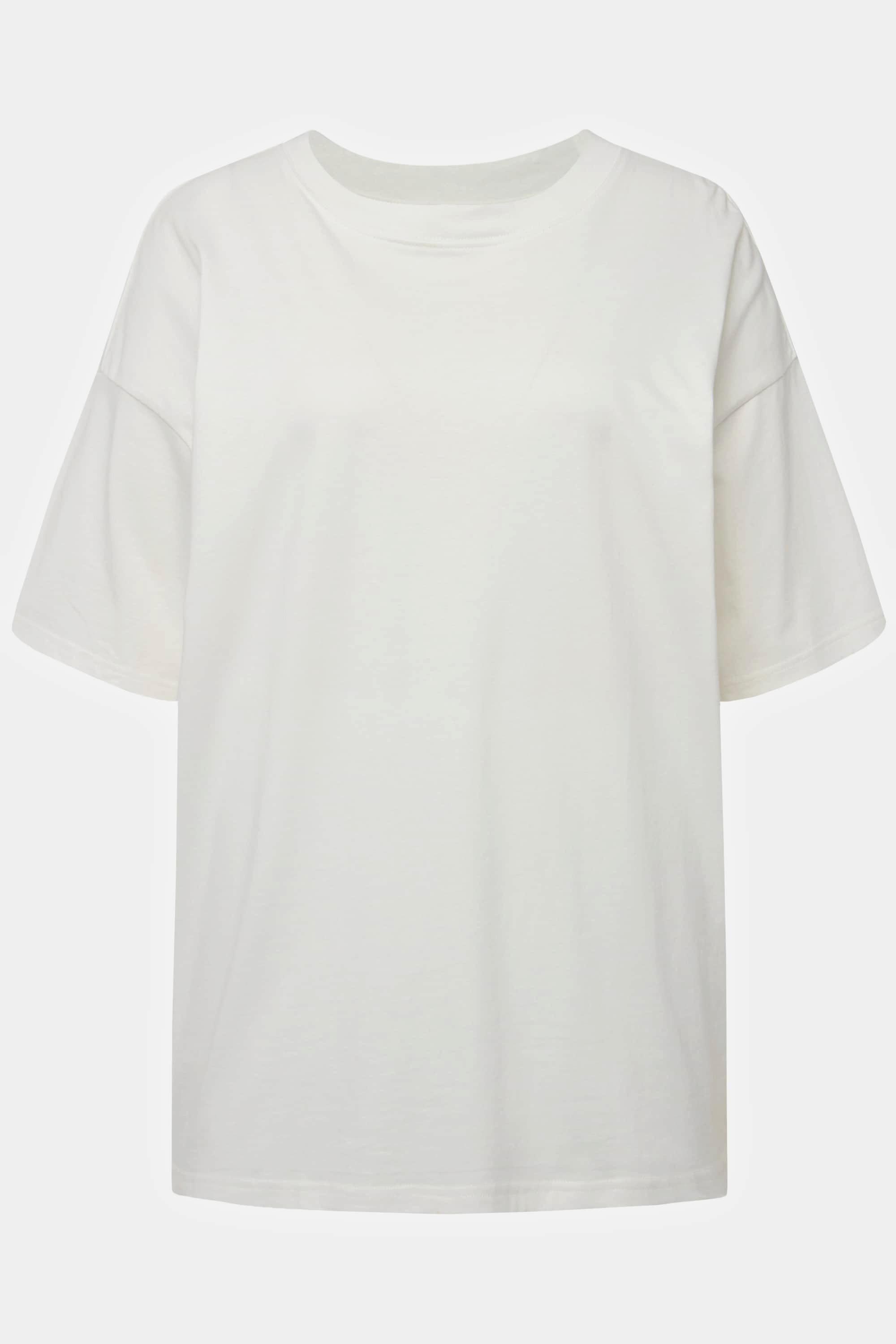 Studio Untold  T-shirt oversize, col rond, grand imprimé dans le dos 