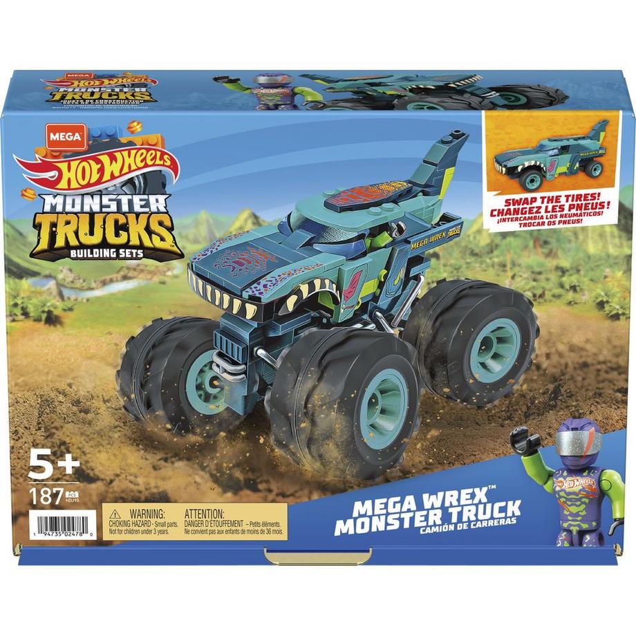 Mega Construx  Hot Wheels Monster Trucks Mega-Wrex (187Teile) 