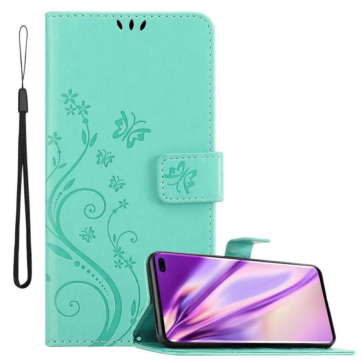 Image of Hülle für Samsung Galaxy S10 PLUS Blumen Design Magnetverschluss